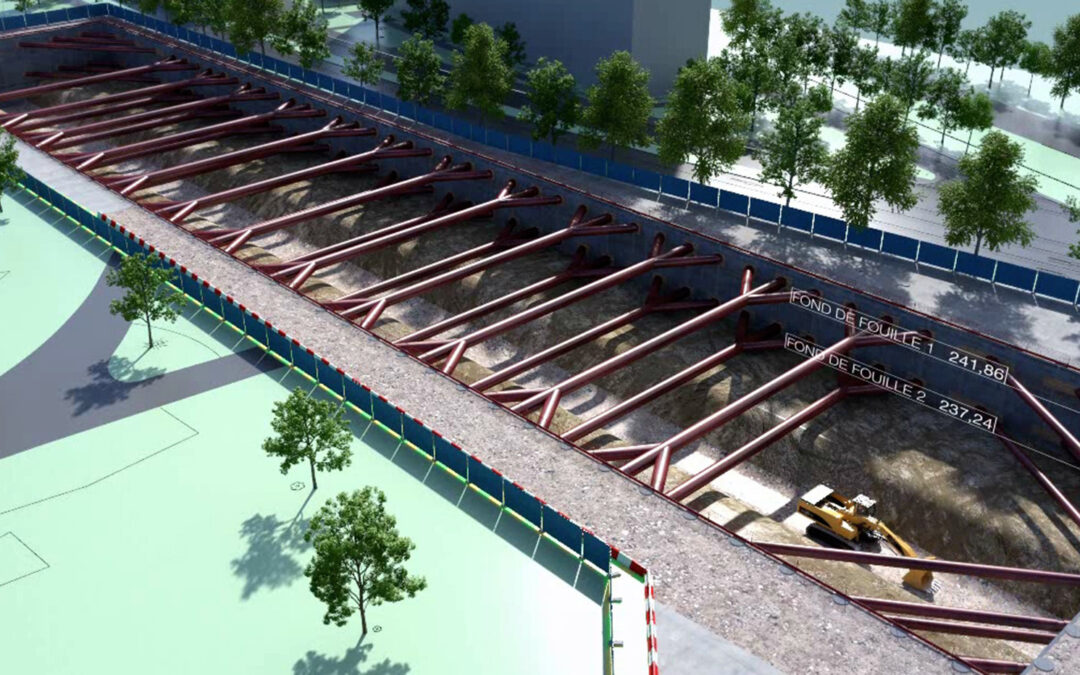 Simulation de phasage de chantier